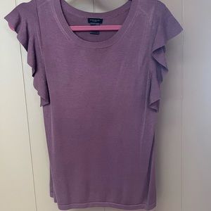Ann Taylor Pinkish Purple Blouse - Size M - Very Cute Sleeves